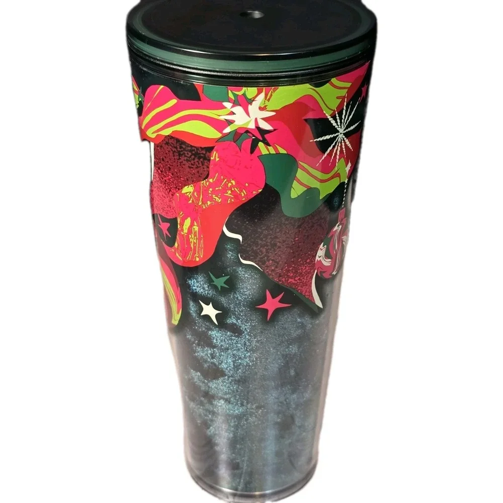 ❄️ Starbucks Holiday 2023‎ Cold Cup Tumbler – 24oz – No Straw Topper – New